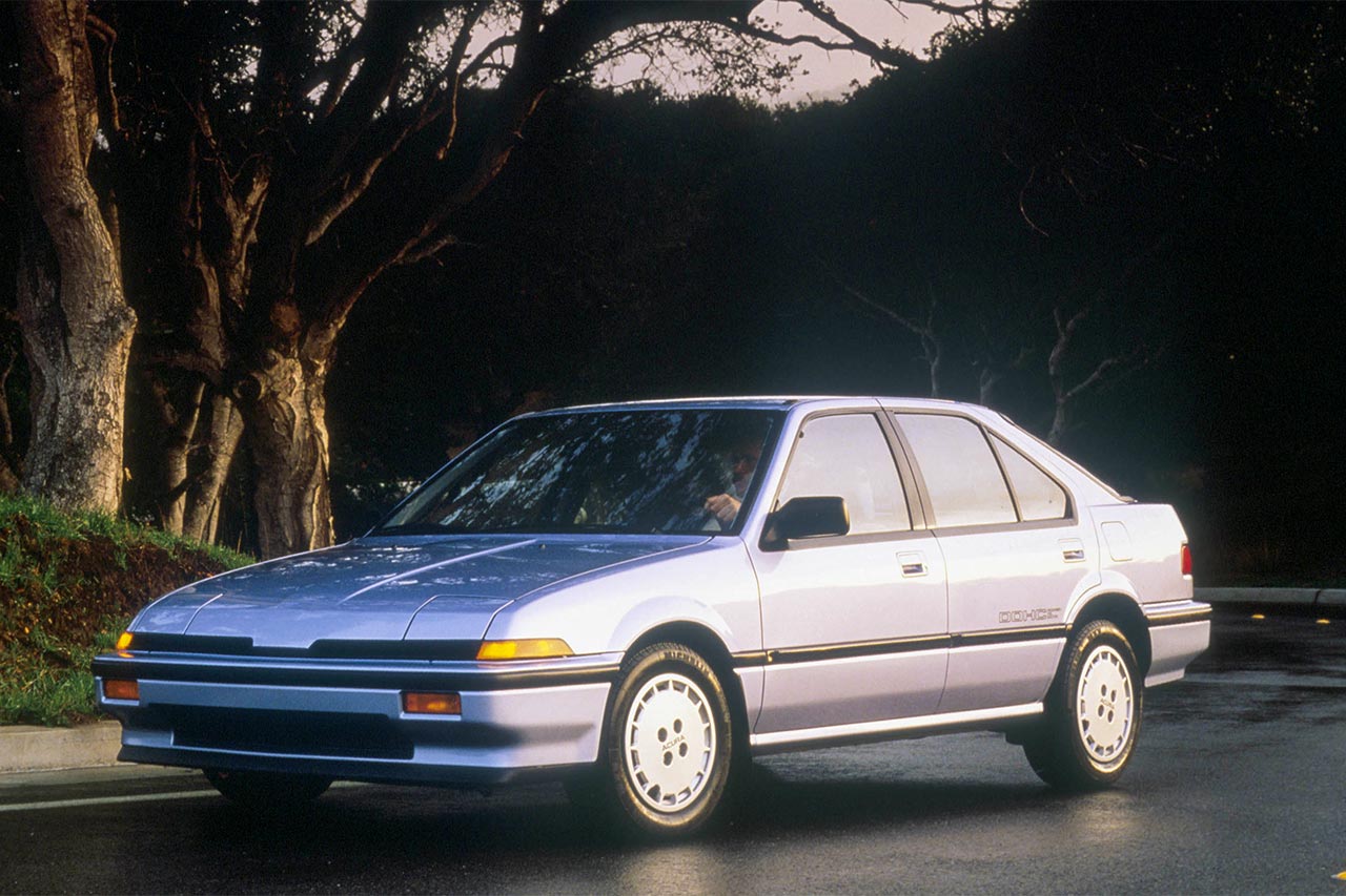 1986年にアキュラブランドから発売されたインテグラ