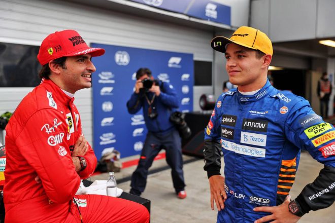 仲良しコンビがロシアGPのフロントロウを独占