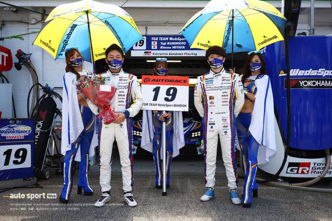 2021スーパーGT第5戦SUGO　WedsSport ADVAN GR Supra（国本雄資／宮田莉朋）