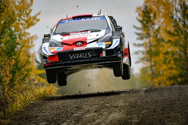 10月1日に21歳の誕生日を迎えたカッレ・ロバンペラ（トヨタ・ヤリスWRC）　2021年WRC第10戦フィンランド