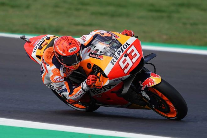 MotoGP第15戦アメリカズGPでマルク・マルケス（レプソル・ホンダ・チーム）が初日総合トップタイム