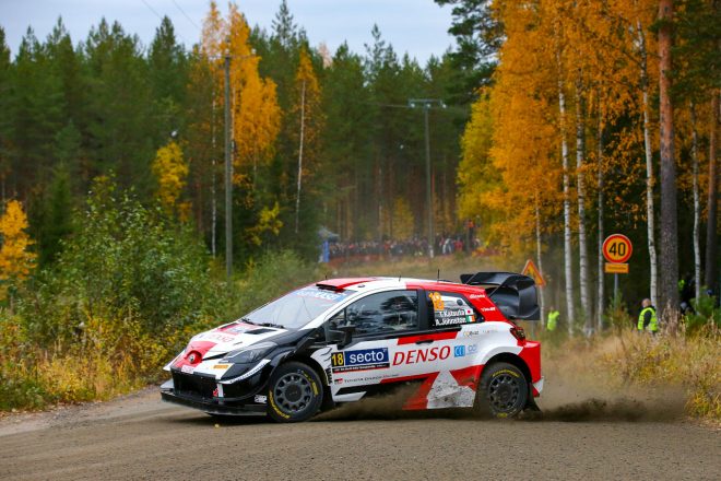 勝田貴元（トヨタ・ヤリスWRC）　2021年WRC第10戦フィンランド