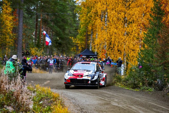 勝田貴元（トヨタ・ヤリスWRC）　2021年WRC第10戦フィンランド