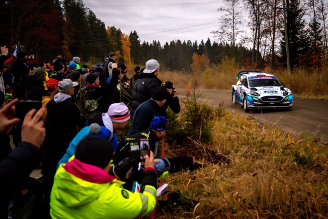 ガス・グリーンスミス（フォード・フィエスタWRC）　2021年WRC第10戦フィンランド