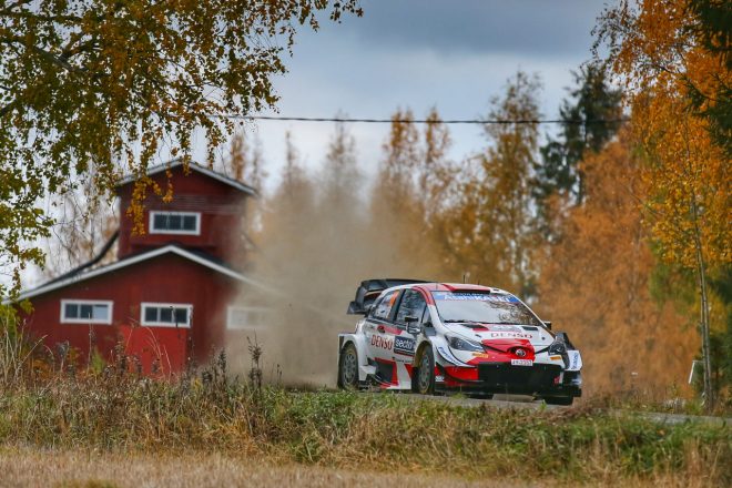 勝田貴元（トヨタ・ヤリスWRC）　2021年WRC第10戦フィンランド