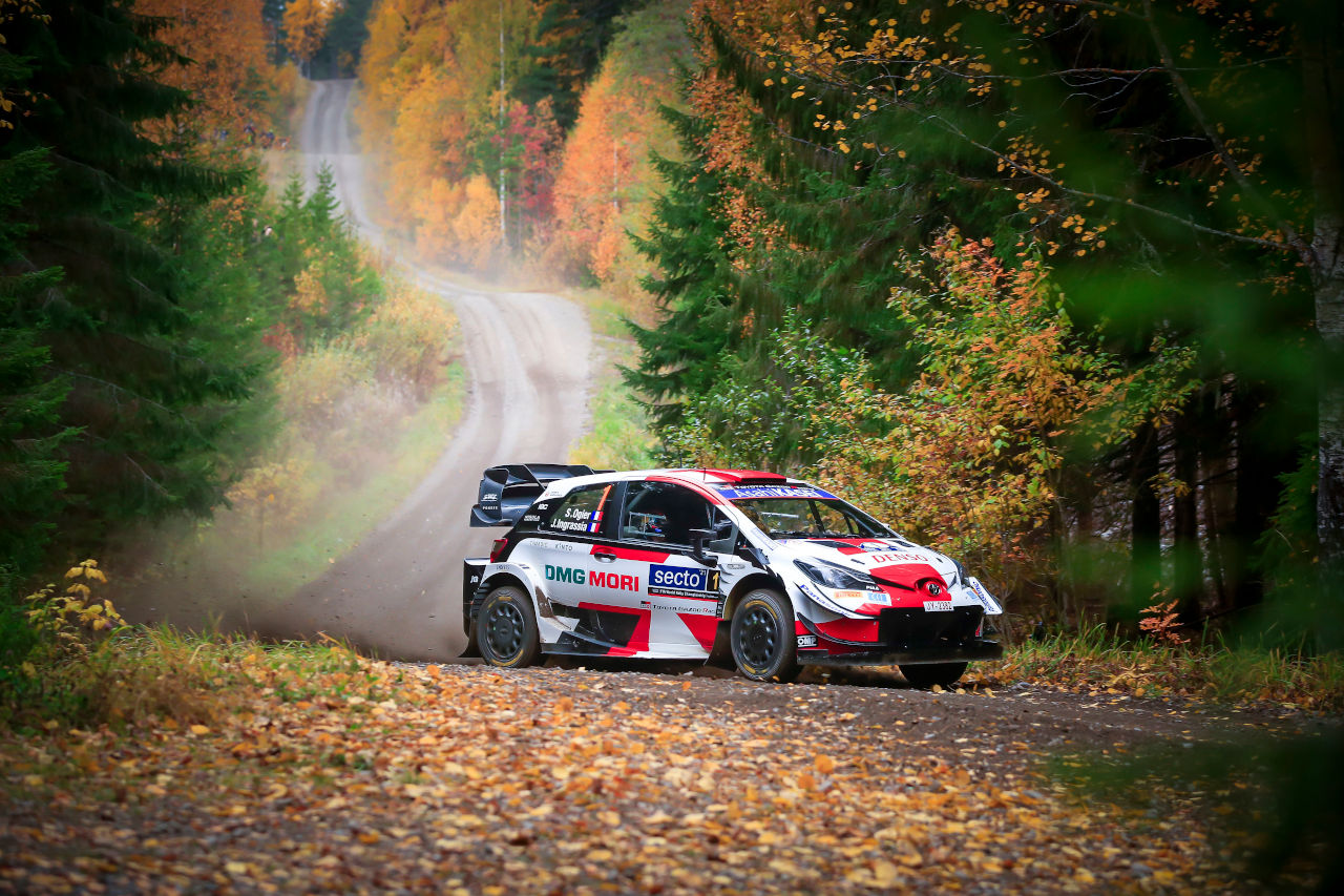 セバスチャン・オジエ（トヨタ・ヤリスWRC）　2021年WRC第10戦ラリー・フィンランド