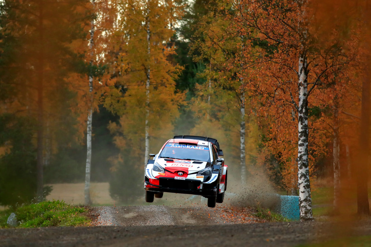 勝田貴元（トヨタ・ヤリスWRC）　2021年WRC第10戦フィンランド