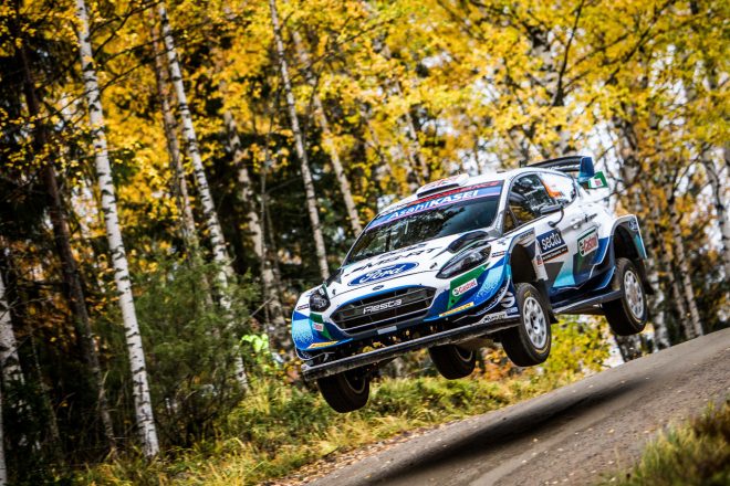 ガス・グリーンスミス（フォード・フィエスタWRC）　2021年WRC第10戦フィンランド