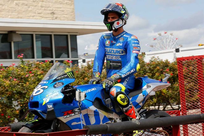 2021年MotoGP第15戦アメリカズGP　ジョアン・ミル（チーム・スズキ・エクスター）