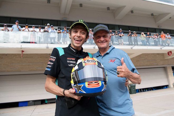 2021年MotoGP第15戦アメリカズGP　バレンティーノ・ロッシ（ペトロナス・ヤマハSRT）