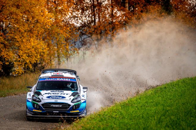 ガス・グリーンスミス（フォード・フィエスタWRC）　2021年WRC第10戦フィンランド