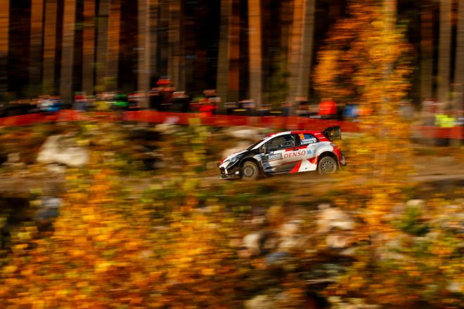勝田貴元（トヨタ・ヤリスWRC）　2021年WRC第10戦フィンランド