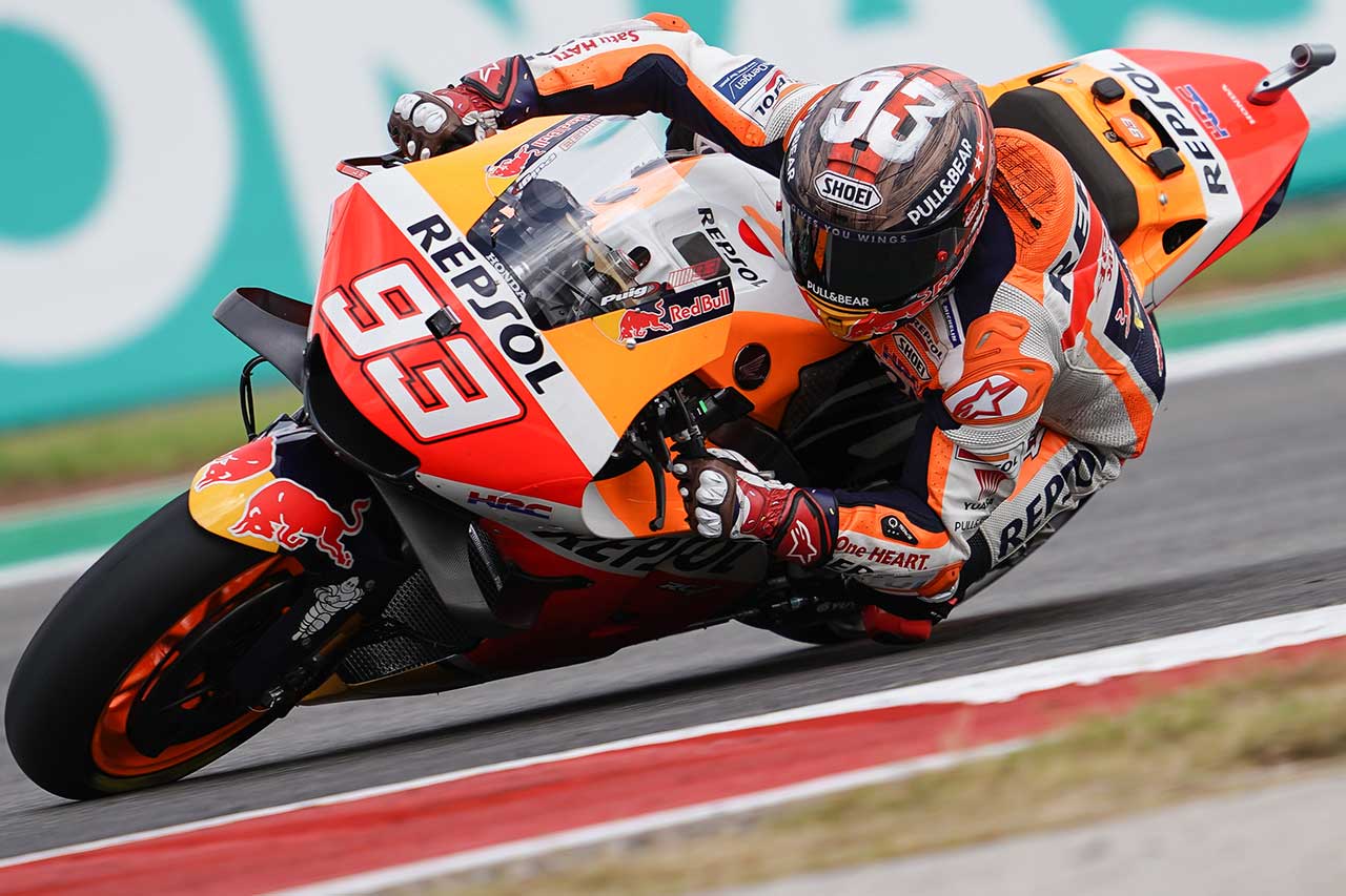 2021年MotoGP第15戦アメリカズGP　マルク・マルケス（レプソル・ホンダ・チーム）