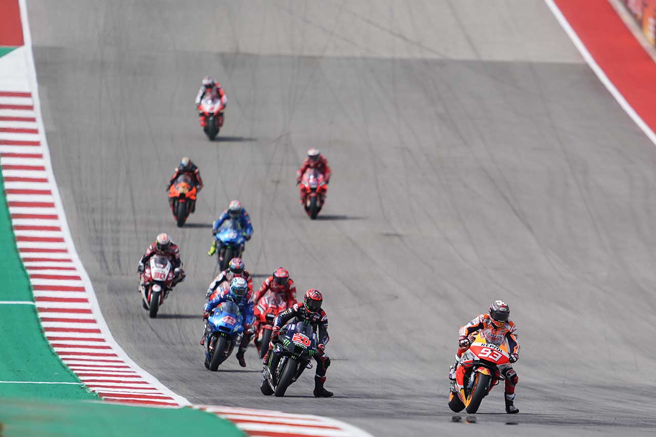 2021年MotoGP第15戦アメリカズGP　マルク・マルケス（レプソル・ホンダ・チーム）