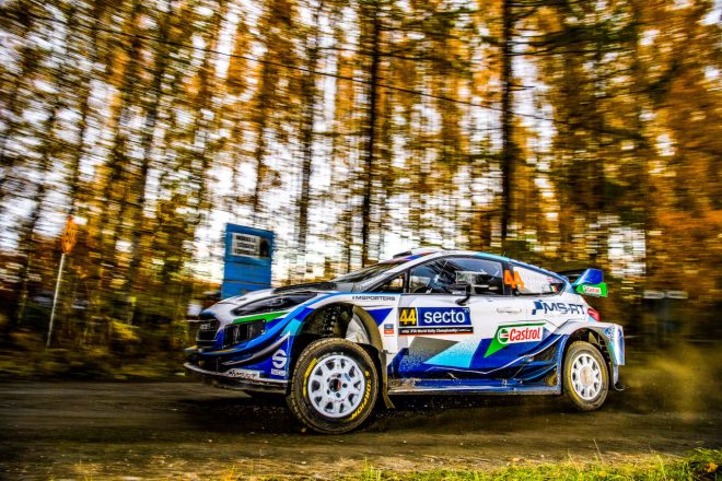 ガス・グリーンスミス（フォード・フィエスタWRC）　2021年WRC第10戦フィンランド