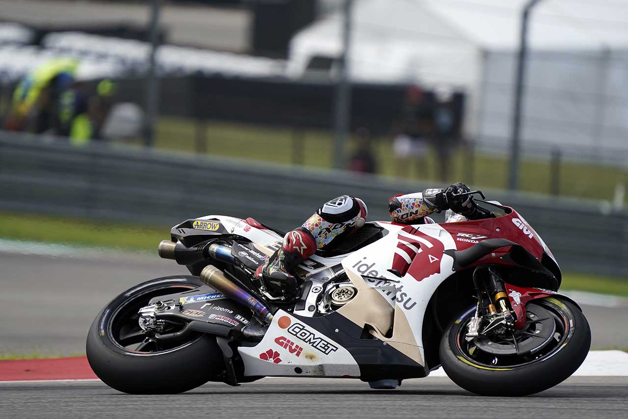 2021年MotoGP第15戦アメリカズGP　中上貴晶（LCRホンダ・イデミツ）