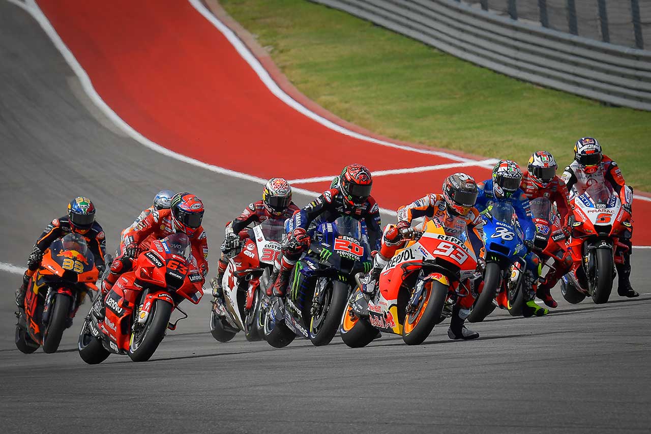 2021年MotoGP第15戦アメリカズGP決勝