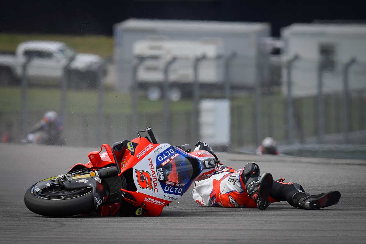 2021年MotoGP第15戦アメリカズGP　ヨハン・ザルコ（プラマック・レーシング）