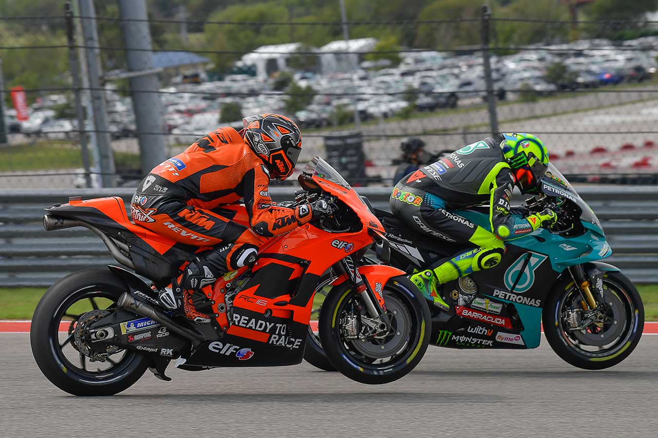 2021年MotoGP第15戦アメリカズGP　バレンティーノ・ロッシ（ペトロナス・ヤマハSRT）