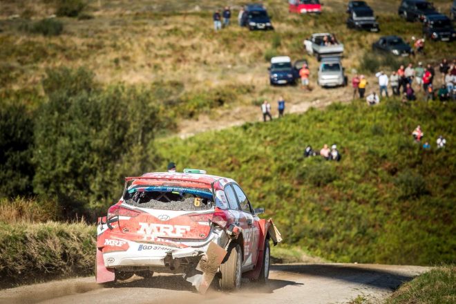 レグ1のステアリング破損でラリーを終えたソルドだが、2日間で7ステージを制覇するなど光る速さを披露した