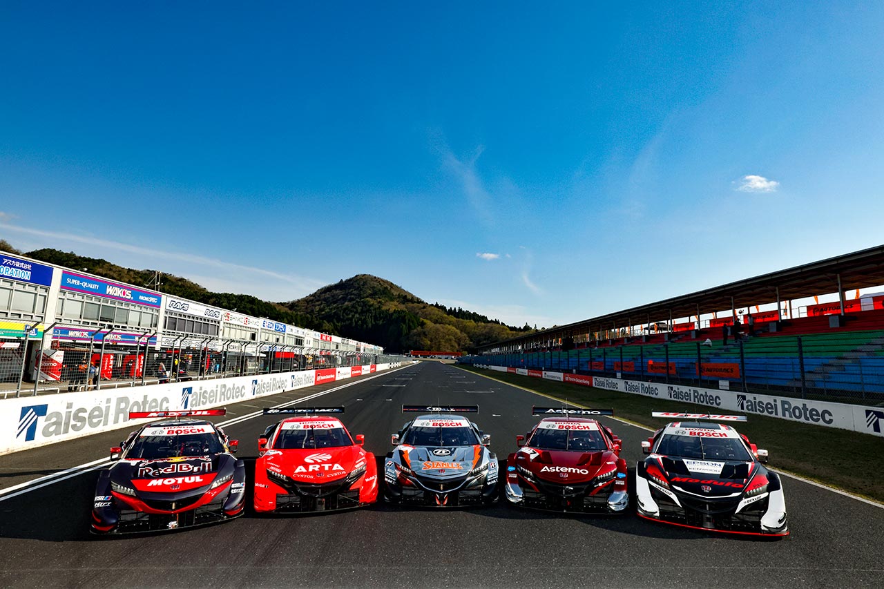 スーパーGT GT500クラスに参戦するホンダNSX-GT