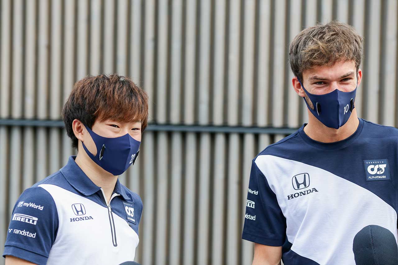 角田裕毅＆ピエール・ガスリー（アルファタウリ・ホンダ）