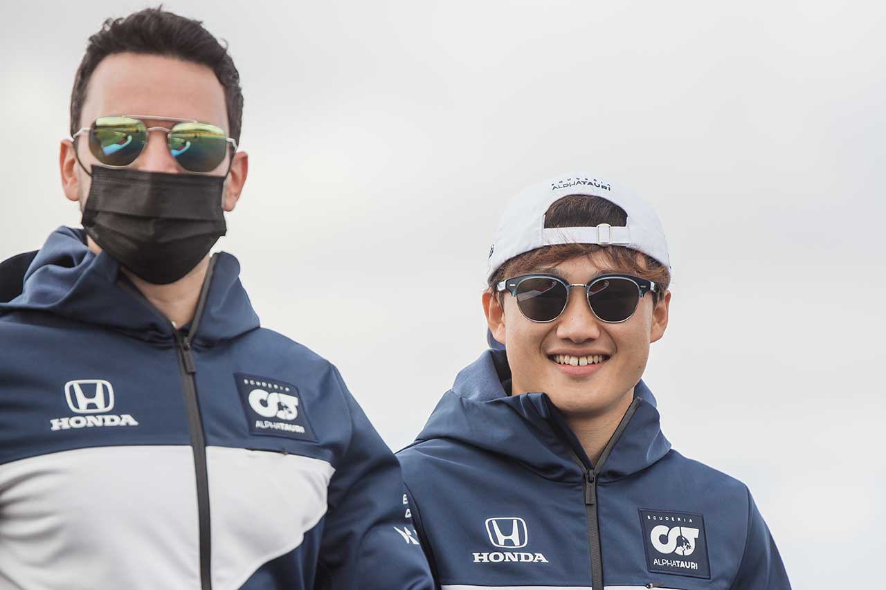 2021年F1第16戦トルコGP　角田裕毅（アルファタウリ・ホンダ）