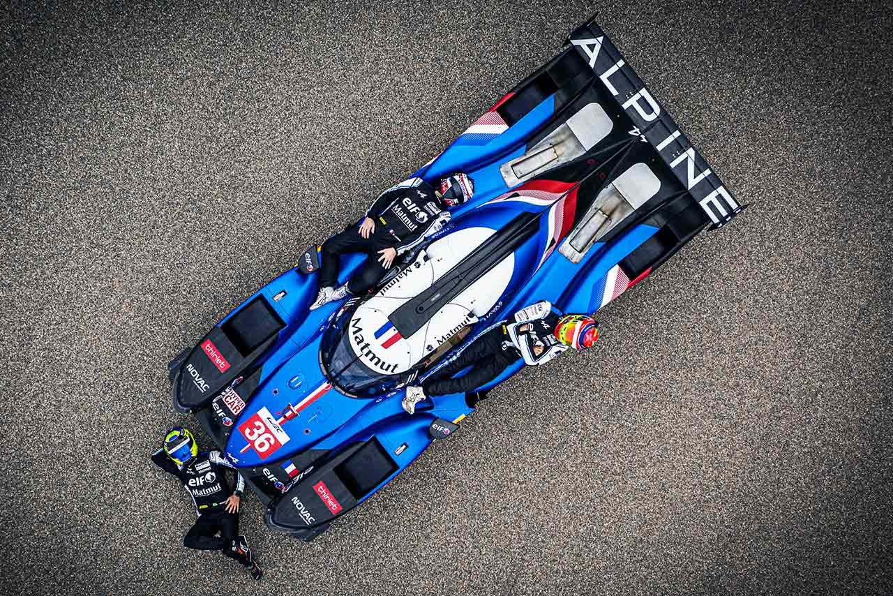 特例措置によりノンハイブリッドLMP1マシン『A480』で2021年のWECハイパーカークラスに参戦しているアルピーヌ