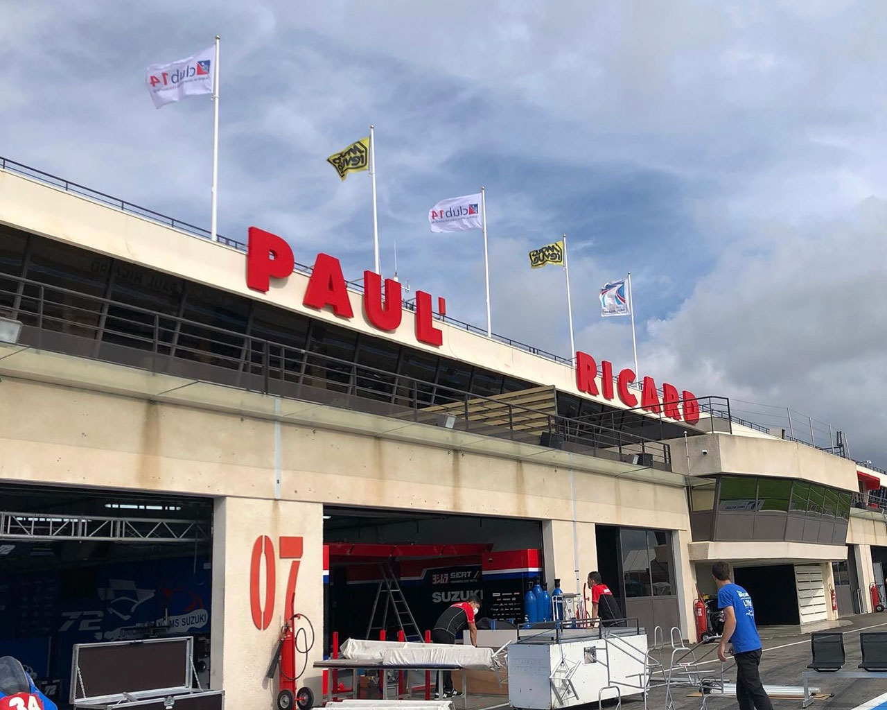 ポール・リカール・サーキットに到着／2021EWC第3戦ボルドール24時間 渥美心