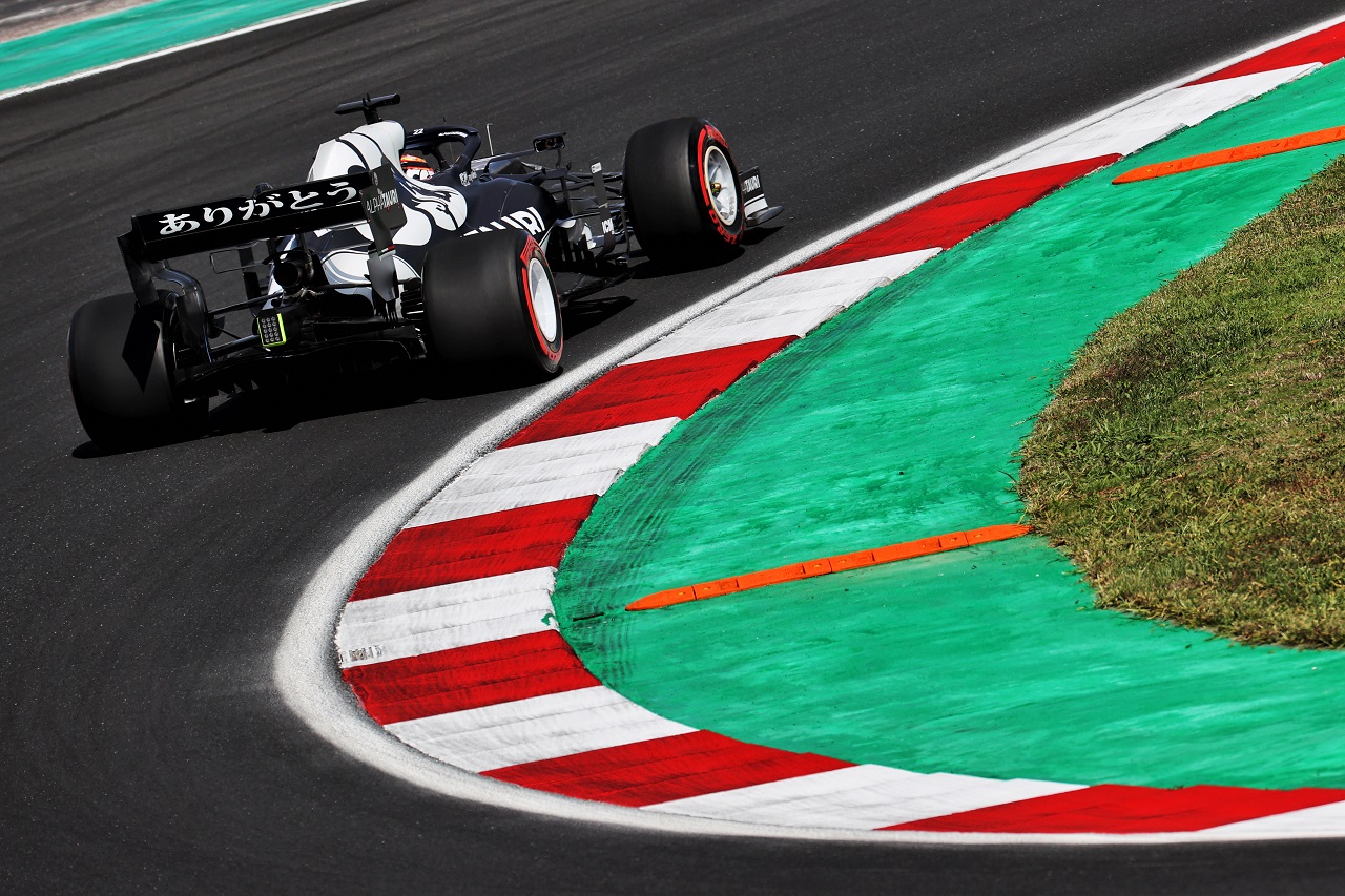 2021年F1第16戦トルコGP　角田裕毅（アルファタウリ・ホンダ）