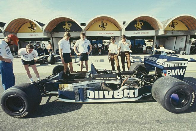ブラバムBT55（1986年ブラジルGP）
