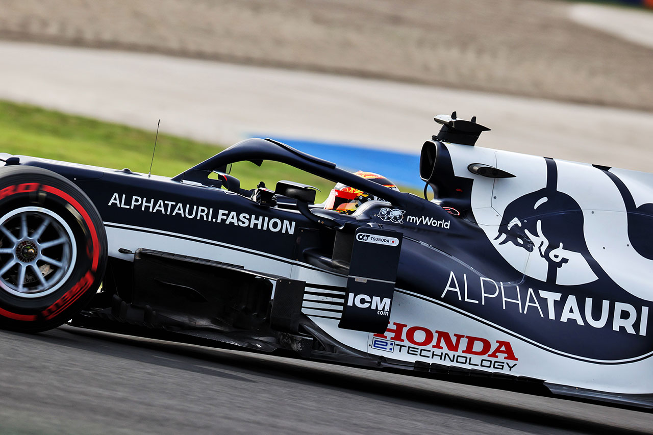 2021年F1第16戦トルコGP　角田裕毅（アルファタウリ・ホンダ）