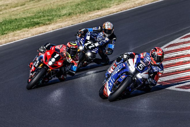 序盤のトップ3争い／2021EWC第4戦モスト6時間