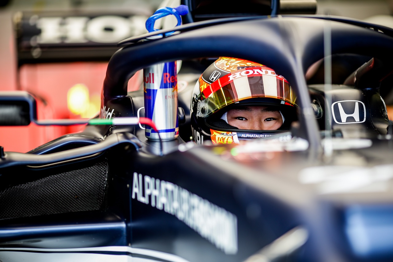 2021年F1第16戦トルコGP　角田裕毅（アルファタウリ・ホンダ）