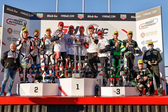 2021年シーズンFIM世界耐久選手権（EWC）チャンピオンシップ トップ3