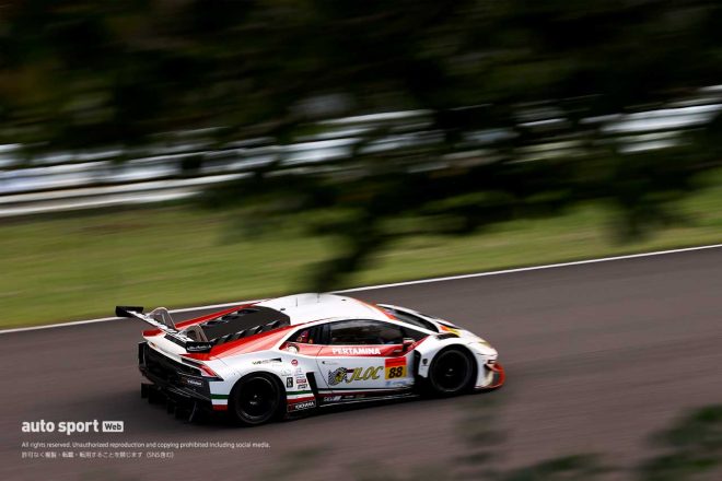 2021スーパーGT第5戦SUGO　JLOC ランボルギーニ GT3（小暮卓史／元嶋佑弥）