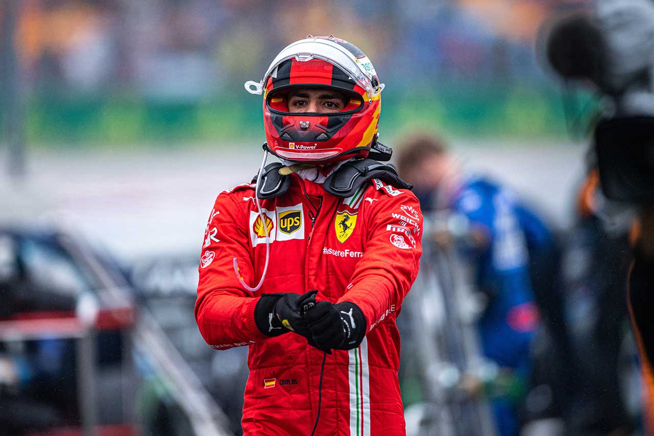 2021年F1第16戦トルコGP　カルロス・サインツJr.（フェラーリ）