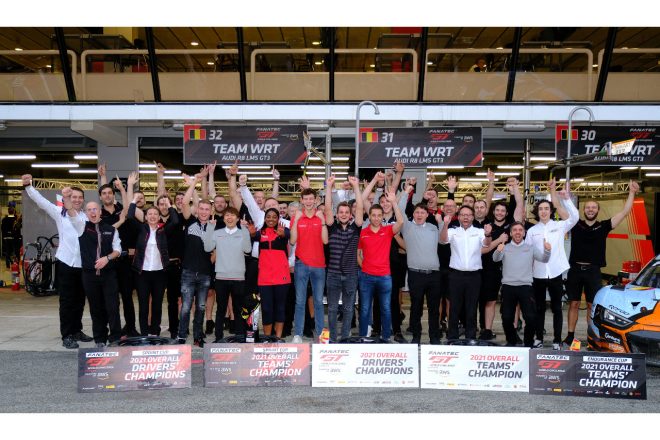 チームWRTは今季のシリーズで5つのタイトルを獲得した