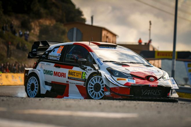 カッレ・ロバンペラ（トヨタ・ヤリスWRC）　2021年WRC第11戦スペイン