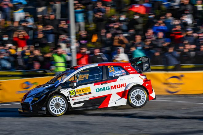 エルフィン・エバンス（トヨタ・ヤリスWRC）　2021年WRC第11戦スペイン