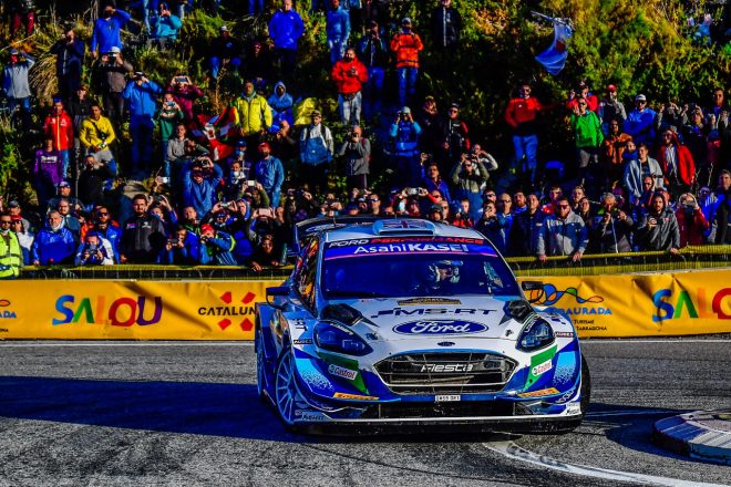 ガス・グリーンスミス（フォード・フィエスタWRC）　2021年WRC第11戦スペイン