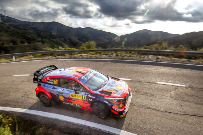 ティエリー・ヌービル（ヒュンダイi20クーペWRC）　2021年WRC第11戦スペイン