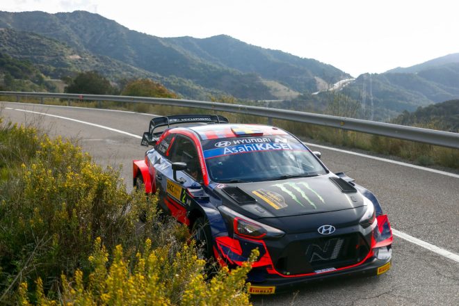 オリバー・ソルベルグ（ヒュンダイi20クーペWRC）　2021年WRC第11戦スペイン