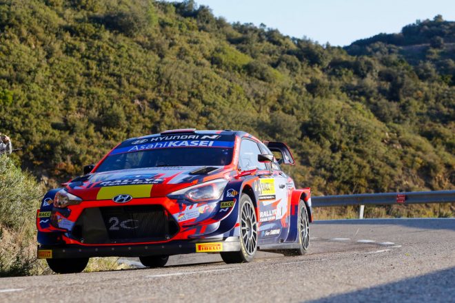 ニル・ソランス（ヒュンダイi20クーペWRC）　2021年WRC第11戦スペイン