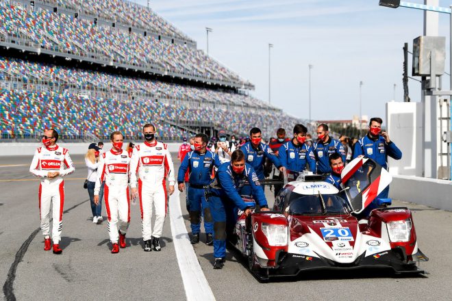 ロバート・クビサは2021年1月のデイトナ24時間レースにハイクラス・レーシングから参戦。アンデルス・フィヨルドバッハ、デニス・アンデルセン、フェルディナンド・ハプスブルクと20号車オレカ07・ギブソンを共有した。