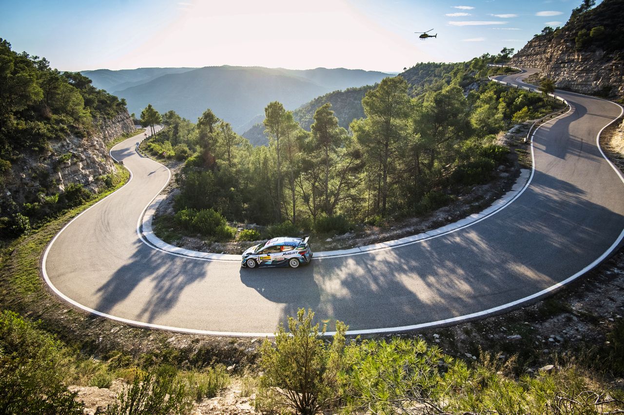 ガス・グリーンスミス／クリス・パターソン組（フォード・フィエスタWRC）　2021年WRC第11戦スペイン