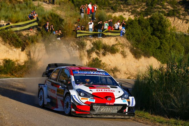 セバスチャン・オジエ（トヨタ・ヤリスWRC）　2021年WRC第11戦スペイン