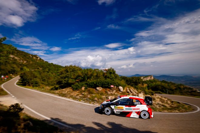 エルフィン・エバンス（トヨタ・ヤリスWRC）　2021年WRC第11戦スペイン