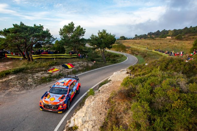 オット・タナク（ヒュンダイi20クーペWRC）　2021年WRC第11戦スペイン