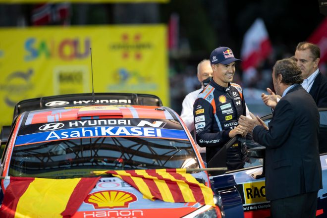 ダニ・ソルド（ヒュンダイi20クーペWRC）　2021年WRC第11戦スペイン